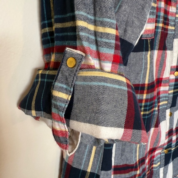 NWOT Pretty Rebel Embellished Flannel in Juniors Size 2X - Picture 5 of 9